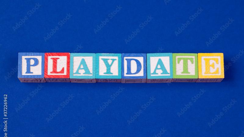 blocks spelling playdate